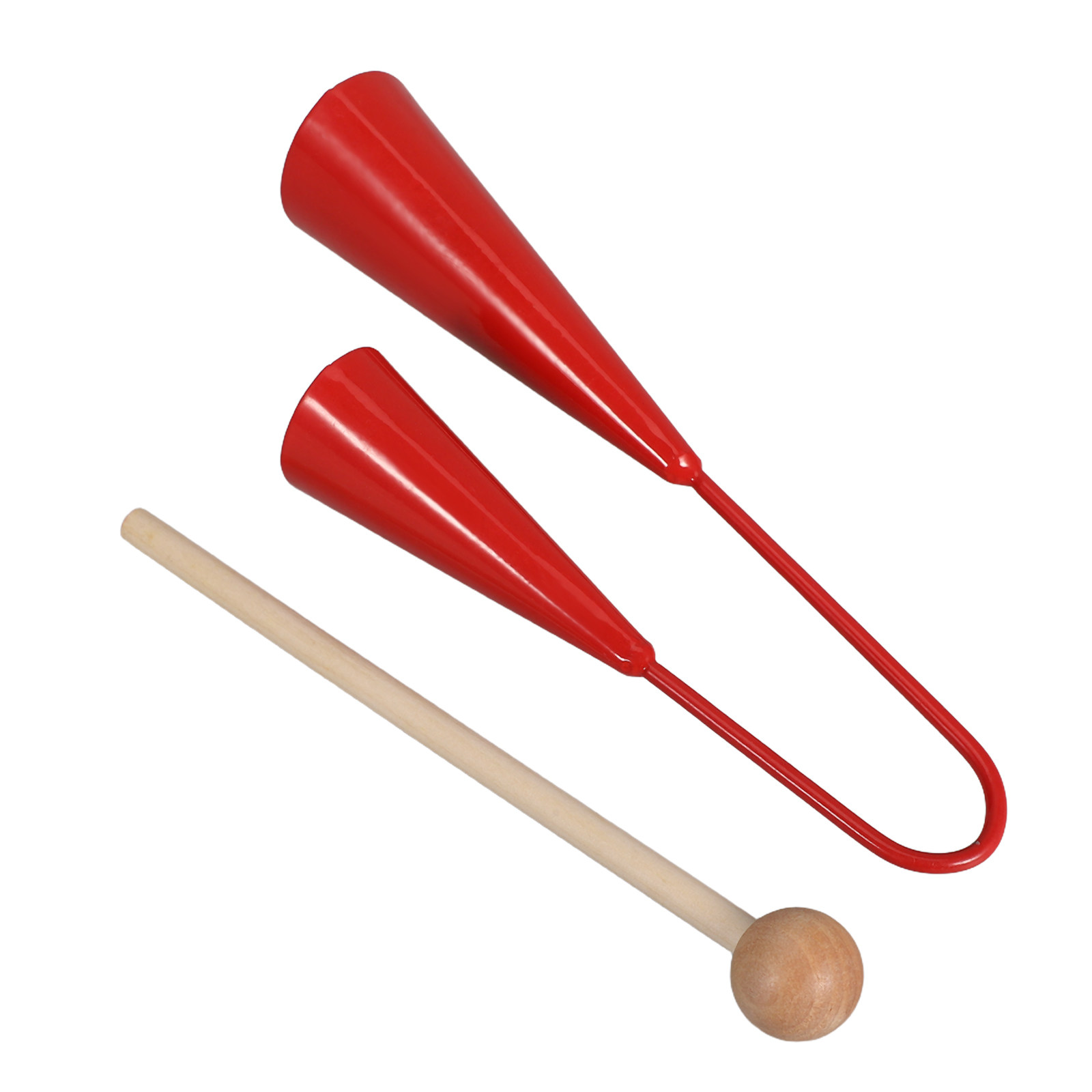Musical Instrument Agogo - Agogo 벨 어린이를위한 듀얼 톤 스틸