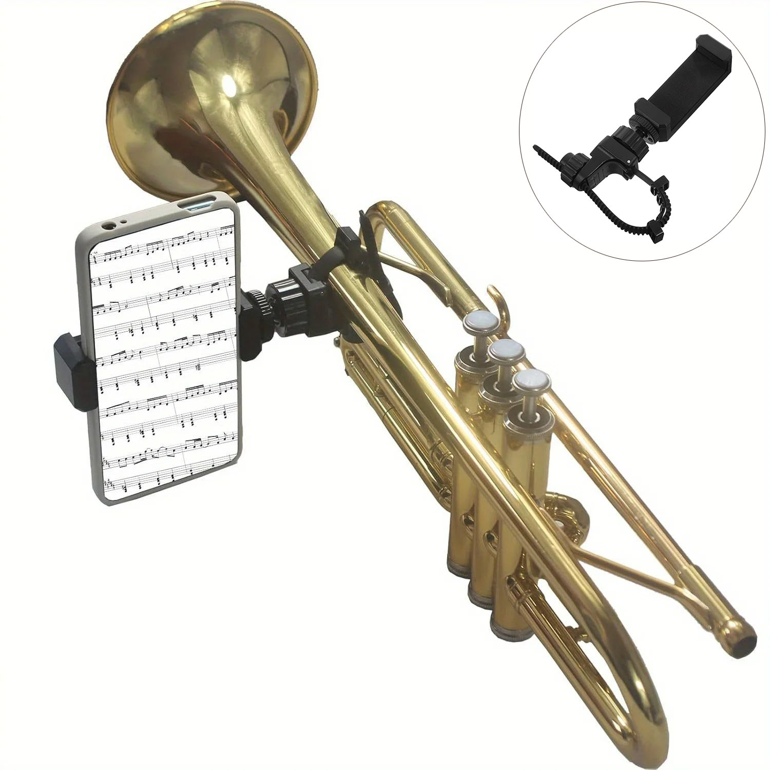 Musical Instrument Saxophone - 금속 재질의 뮤직 라이어 클립 폰