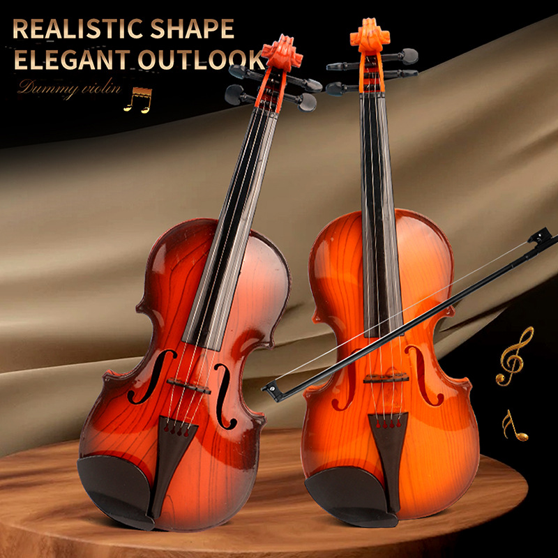 Musical Instrument Qin - 어쿠스틱 바이올린 장난감 조정 가능한 스트링