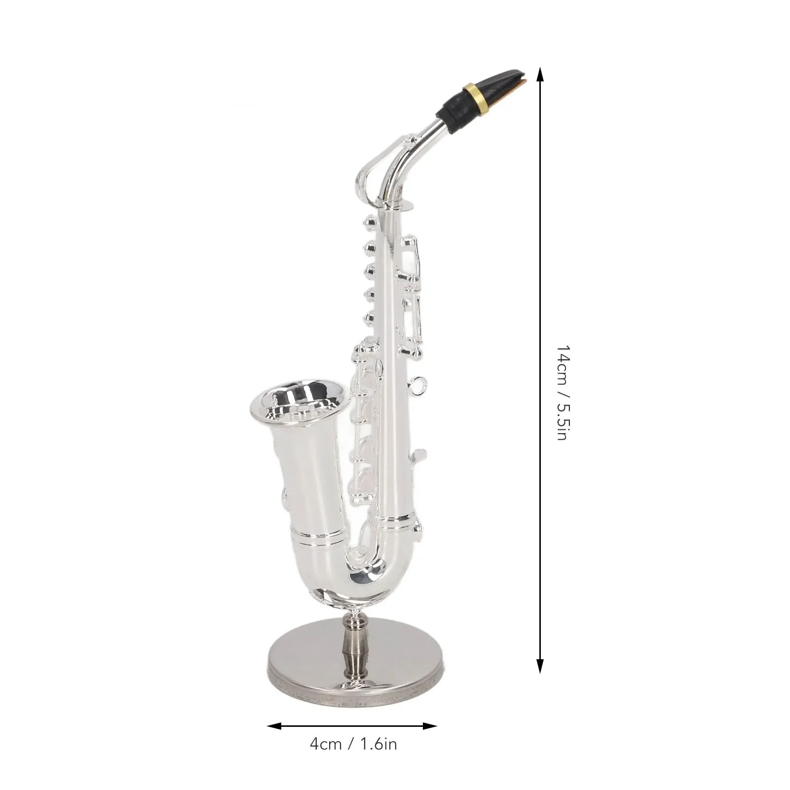 알토 색소폰 장식품 미니 색소폰 장식 악기 모델 선물  - Musical Instrument Saxophone 리뷰 및 가격