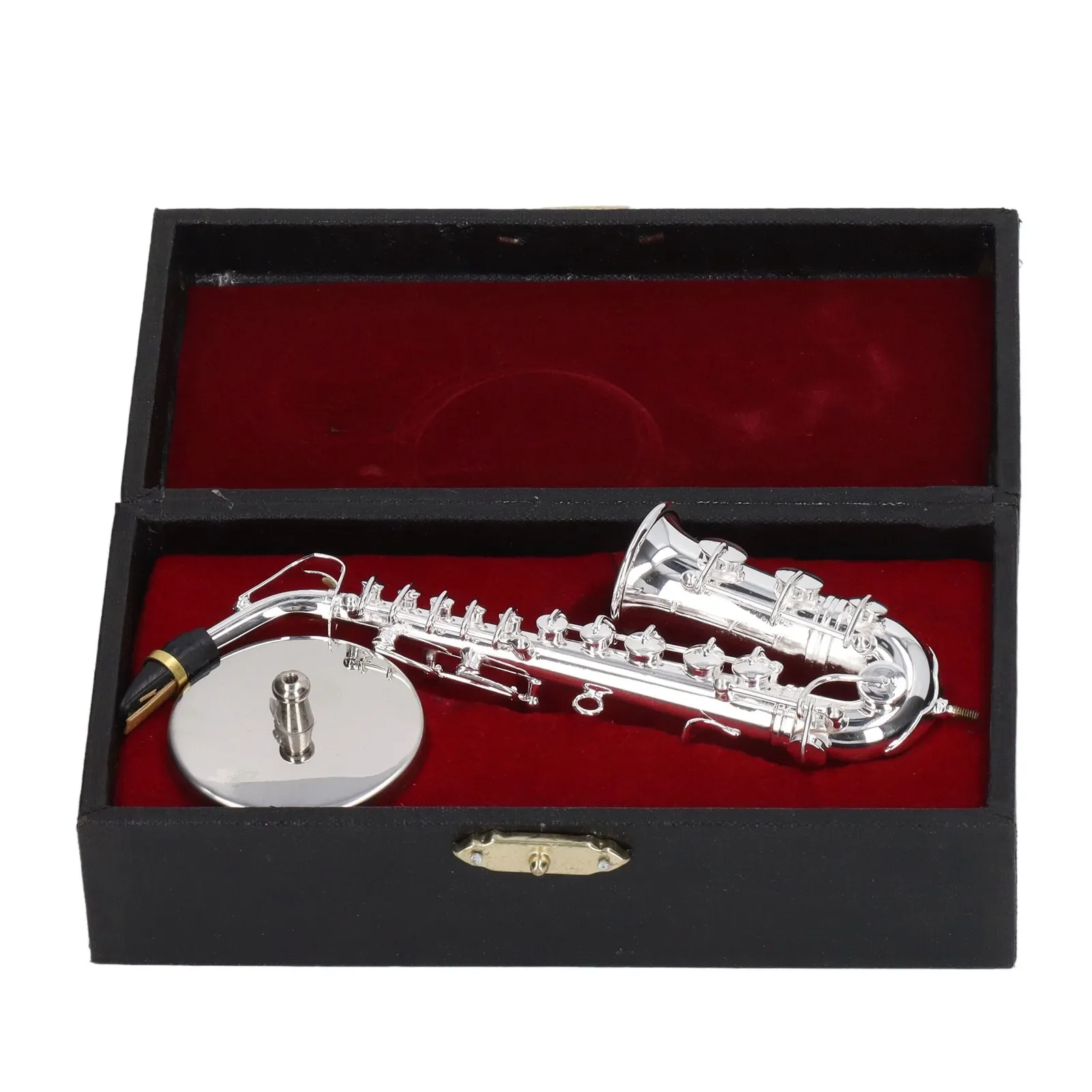 알토 색소폰 장식품 미니 색소폰 장식 악기 모델 선물  - Musical Instrument Saxophone 리뷰 및 가격