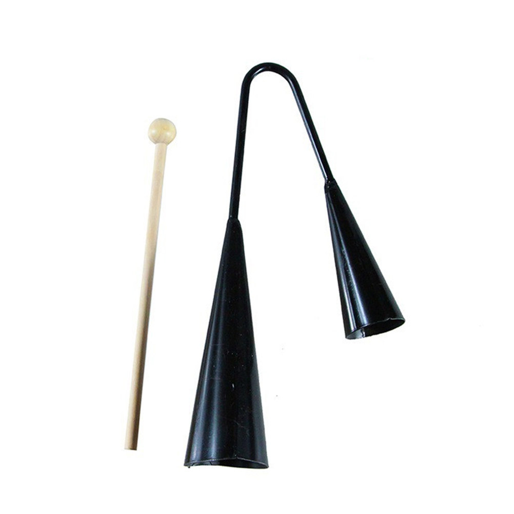 메탈 블랙 아고고 벨 투톤 소형 악기 조기 교육용 삼바 - Musical Instrument Agogo 리뷰 및 가격