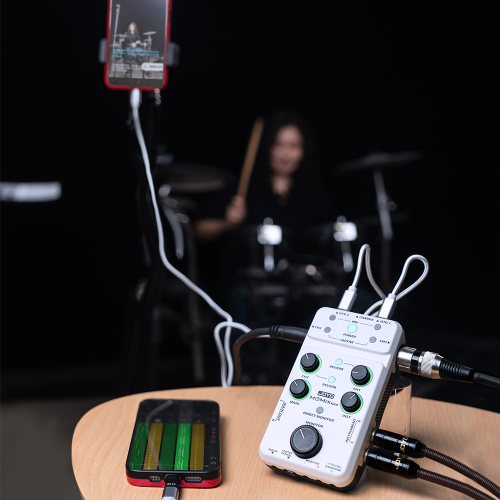 JOYO 오디오 믹서 MOMIX PRO 마이크, 기타, - Musical Instrument Sounds 리뷰 및 가격