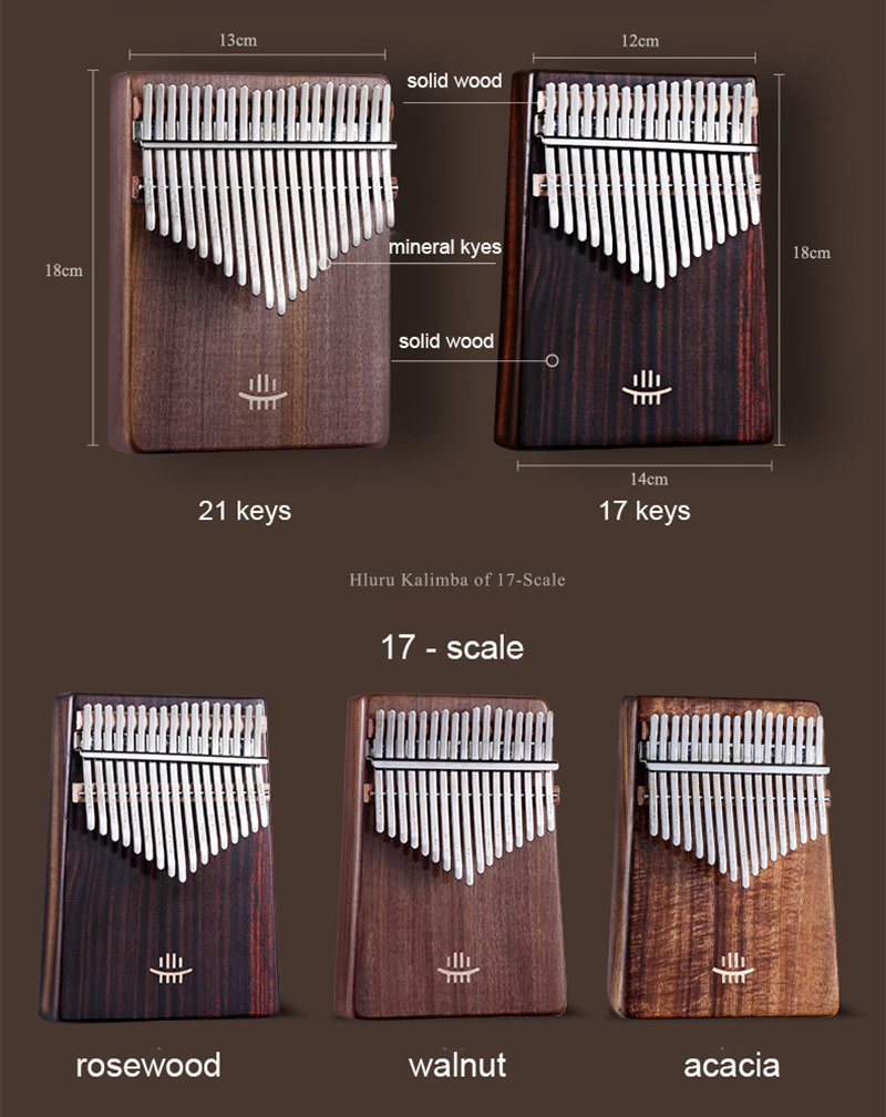 Hluru 칼림바 풀 솔리드 우드 엄지 피아노 악기,  - Musical Instrument Qin 리뷰 및 가격