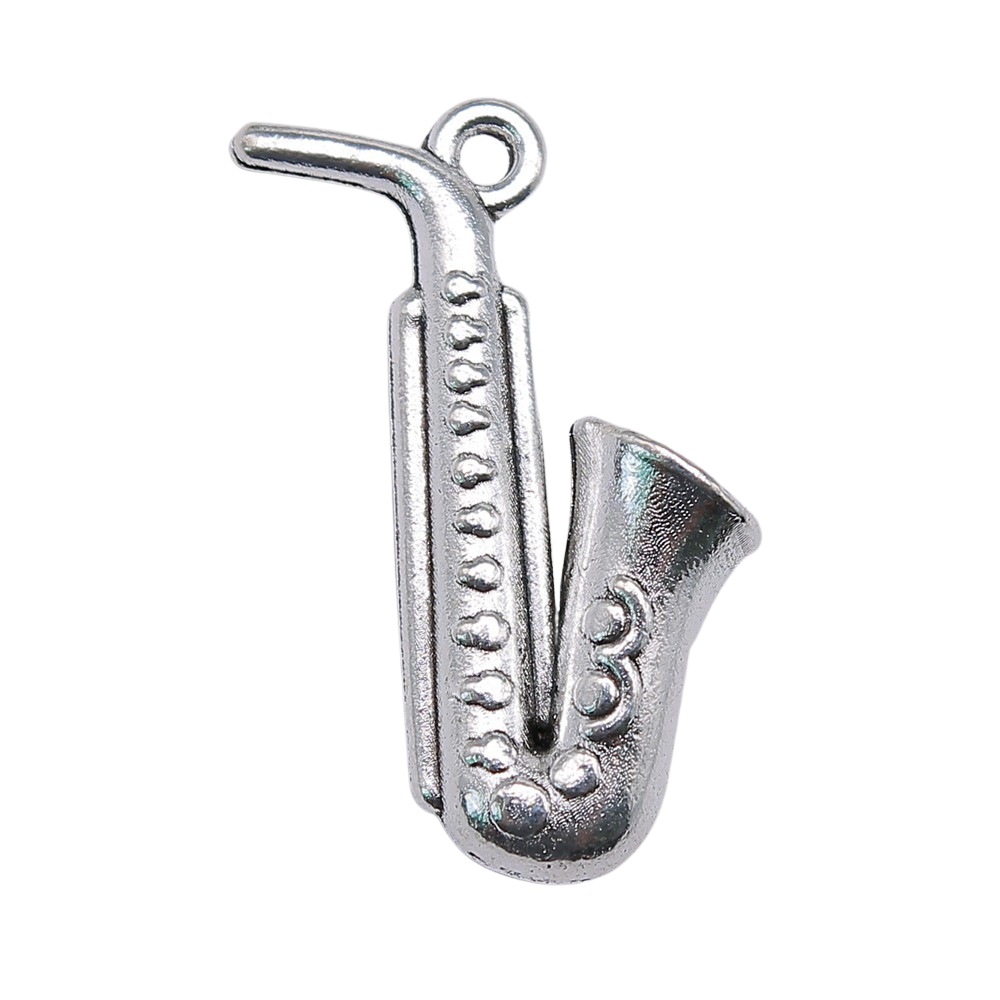 20pcs 26x21mm(1.02x0.83inch) 골 - Musical Instrument Saxophone 리뷰 및 가격