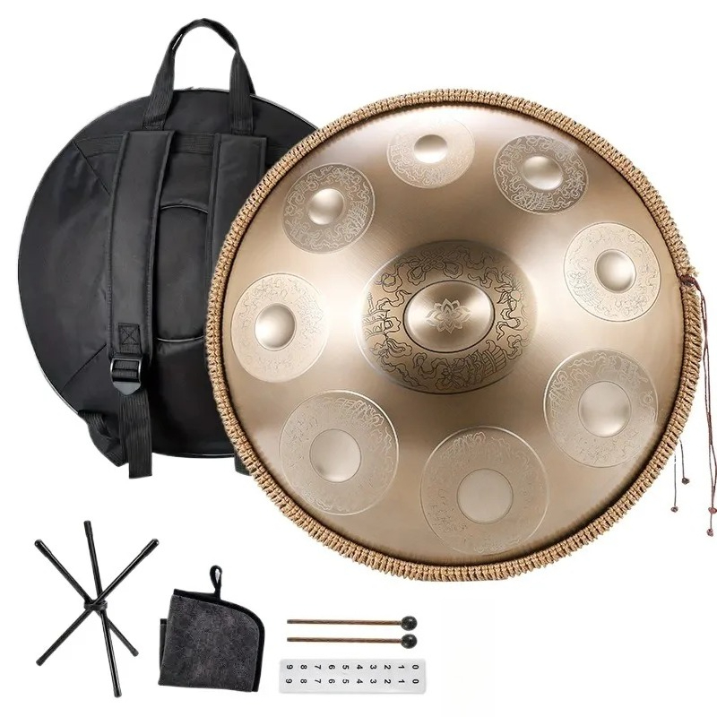 18 인치 스테인레스 스틸 HandPan G 키 댄스  - Musical Instrument Sounds 리뷰 및 가격