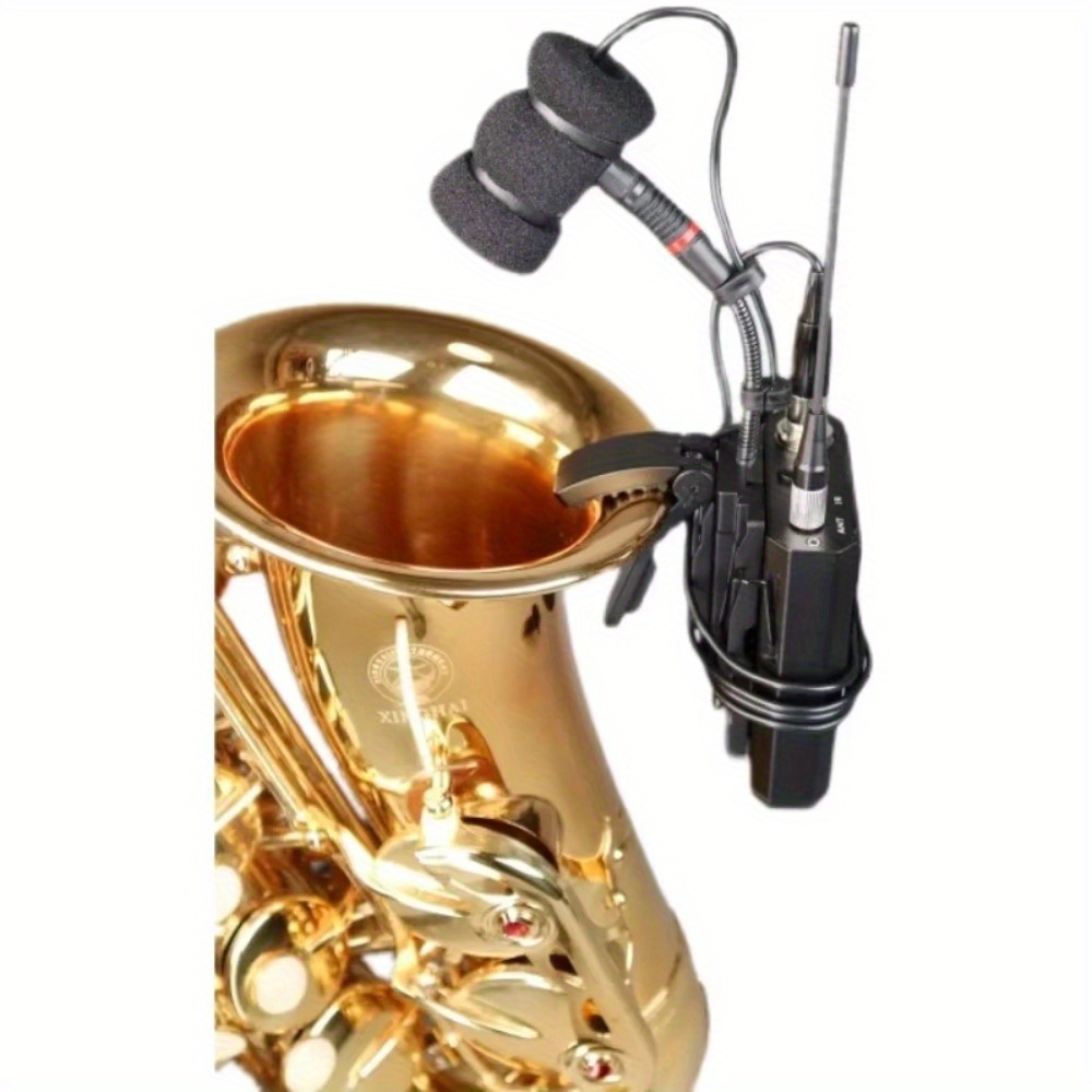 무선 바디팩 송신기용 색소폰 마이크 클립, 트럼펫, 클 - Musical Instrument Saxophone 리뷰 및 가격