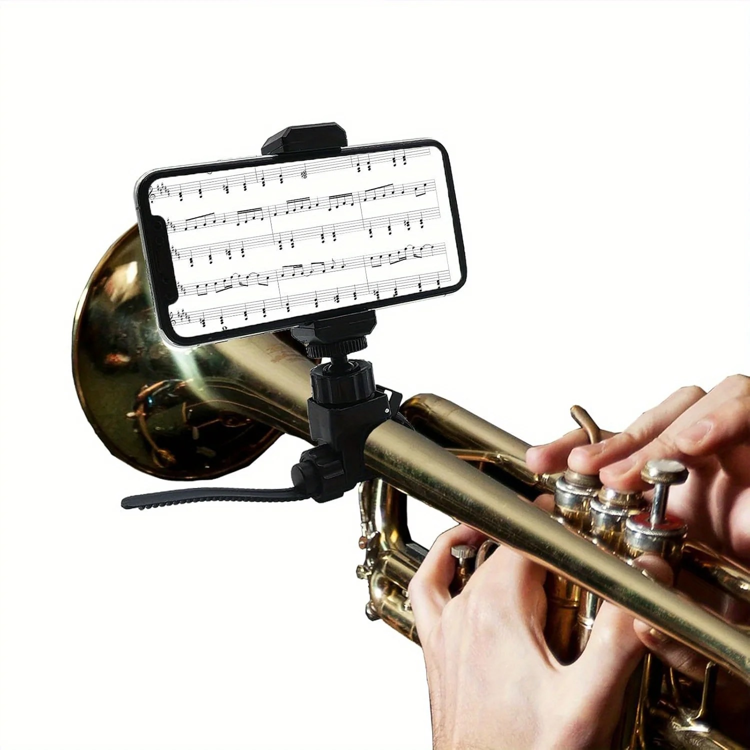 금속 재질의 뮤직 라이어 클립 폰 거치대 (트롬본, 트 - Musical Instrument Saxophone 리뷰 및 가격