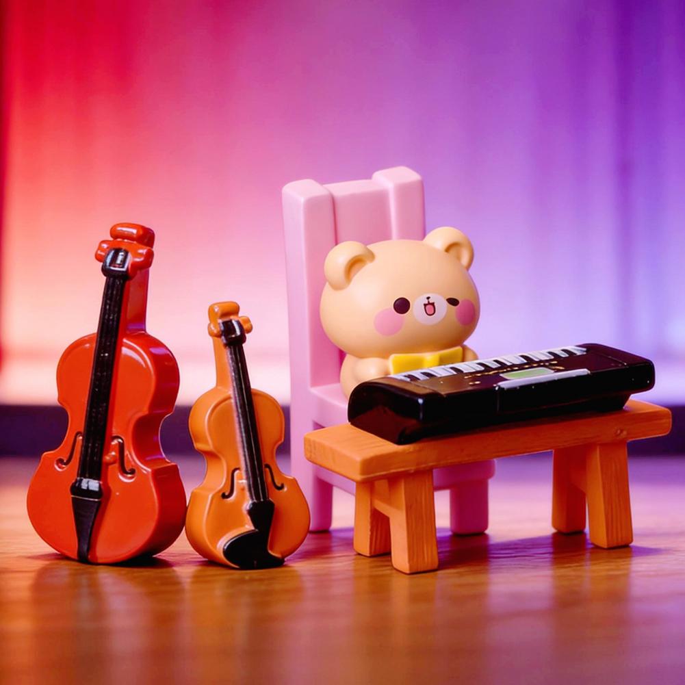 피아노 바이올린 색소폰 미니어처 음악 피규어 인형의 집 - Musical Instrument Saxophone 리뷰 및 가격