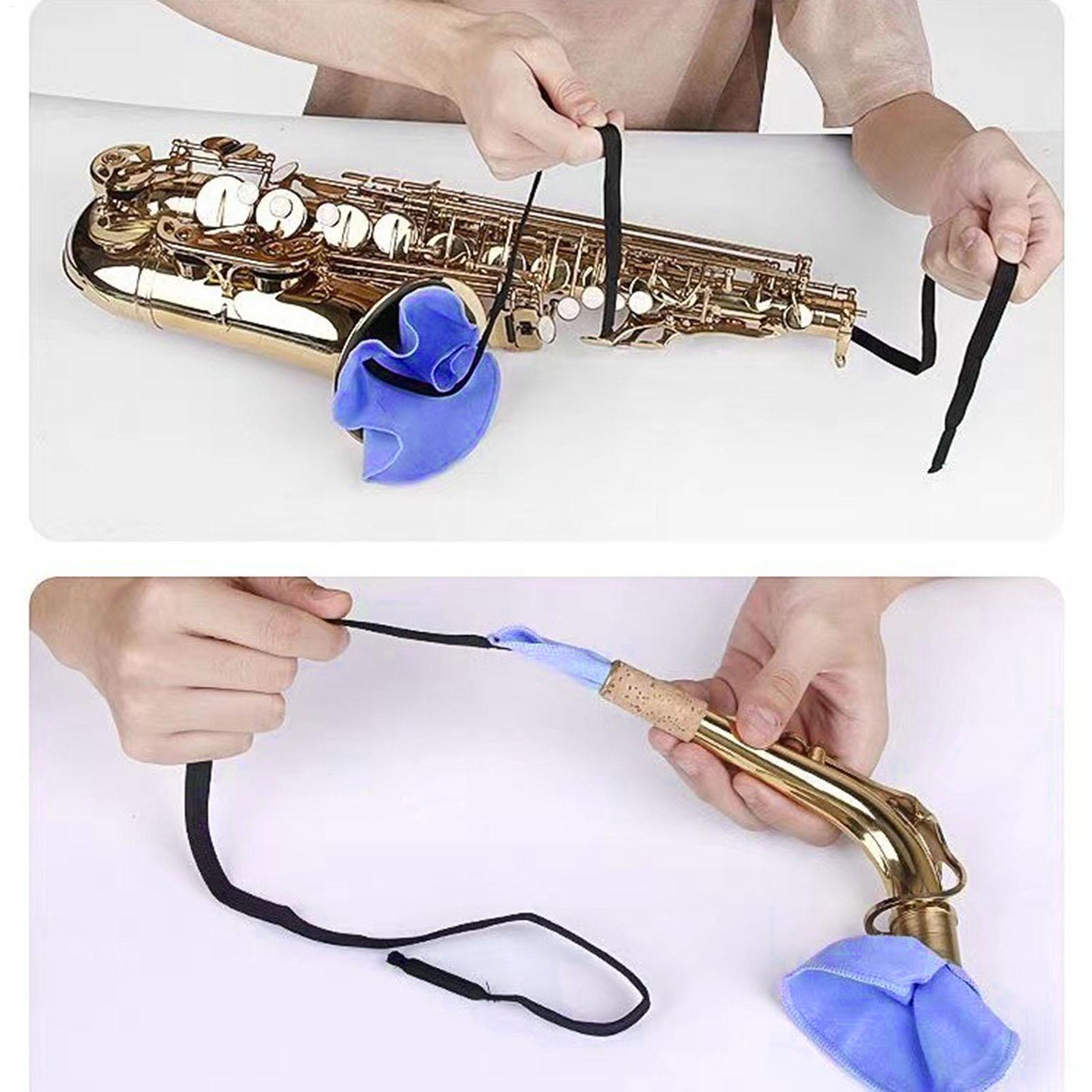 2 조각 소프트 색소폰 관리 도구 색소폰 청소용 천 키 - Musical Instrument Africa 리뷰 및 가격